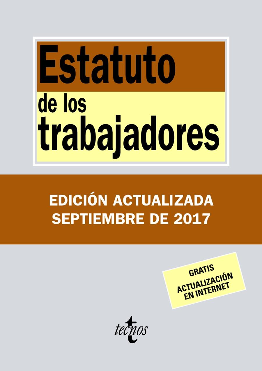 ESTATUTO DE LOS TRABAJADORES | 9788430971855 | EDITORIAL TECNOS