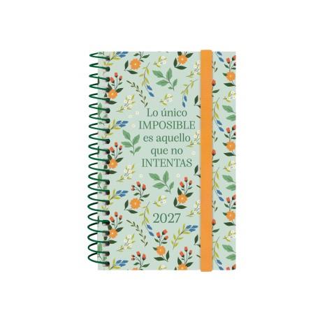 AGENDA ESPIRAL DESIGN COLLECTION E10 2027 IMPOSIBLE DIA VISTA_CAST | 8422952425564 | Llibreria Online de Tremp