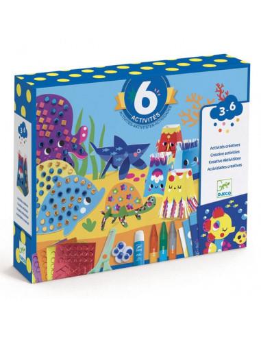 COFRE 6 ACTIVITATS CREATIVES EL MAR I LES SEVES MERAVELLES | 3070900092945 | Llibreria Online de Tremp