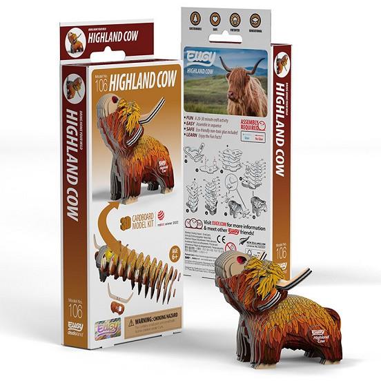FIGURA 3D CARTRÓ HIGHLAND COW | 9421036940275