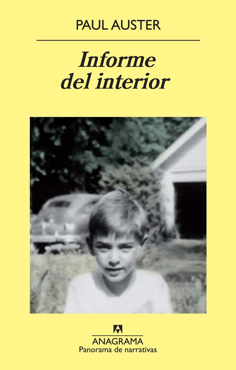 INFORME DEL INTERIOR | 9788433978783 | AUSTER, PAUL | Llibreria Online de Tremp