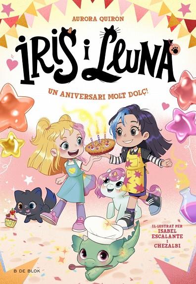 IRIS I LLUNA: CUIDADORES D'ANIMALETS MÀGICS 3 - UN ANIVERSARI MOLT DOLÇ! | 9788410269705 | QUIRÓN, AURORA | Llibreria Online de Tremp