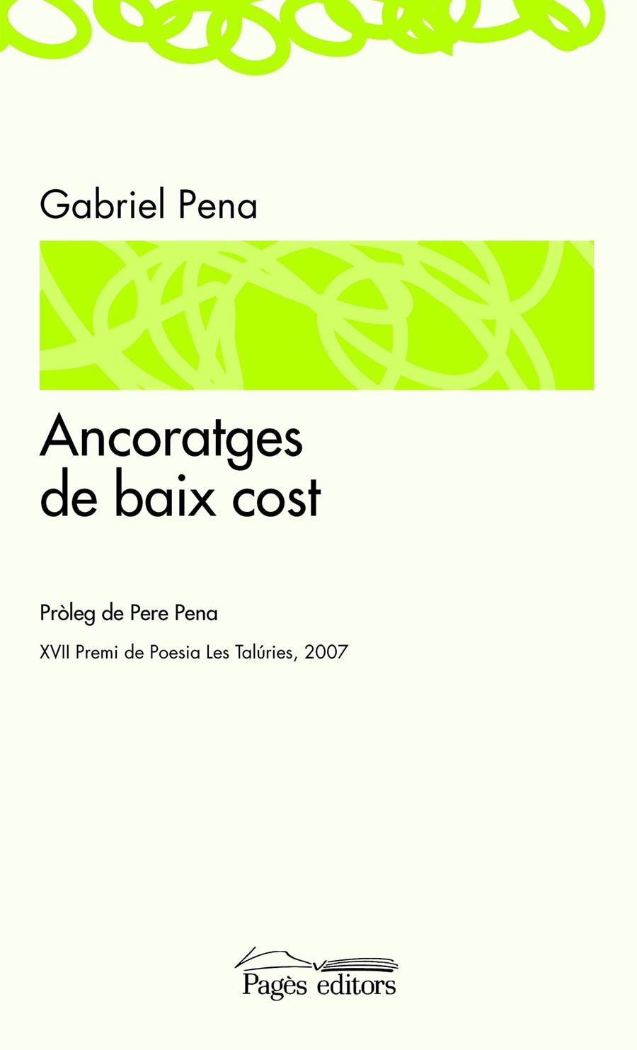 ANCORATGES DE BAIX COST | 9788497795760 | PENA, GABRIEL