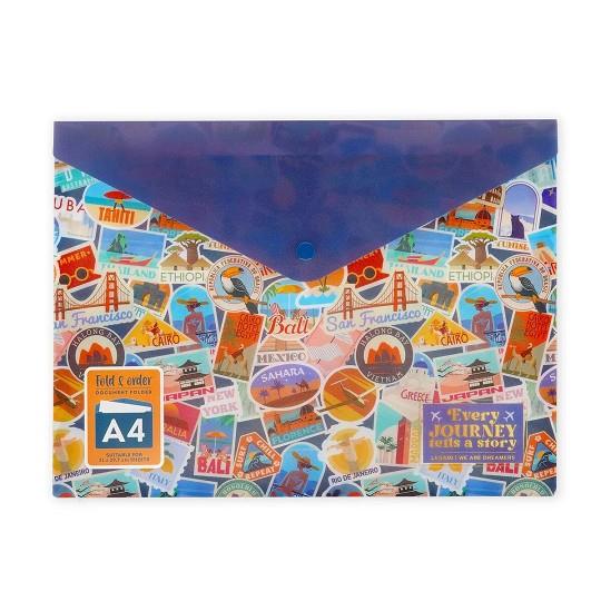CARPETA PER A DOCUMENTS - FOLD & ORDER - TRAVEL | 8052694123499 | Llibreria Online de Tremp