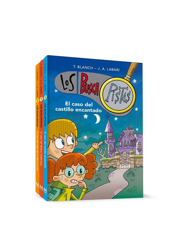 PACK LOS BUSCAPISTAS: EL CASO DEL CASTILLO ENCANTADO | EL CASO DEL LIBRERO MISTE | 9788418318610 | TERESA BLANCH Y JOSÉ ÁNGEL LABARI