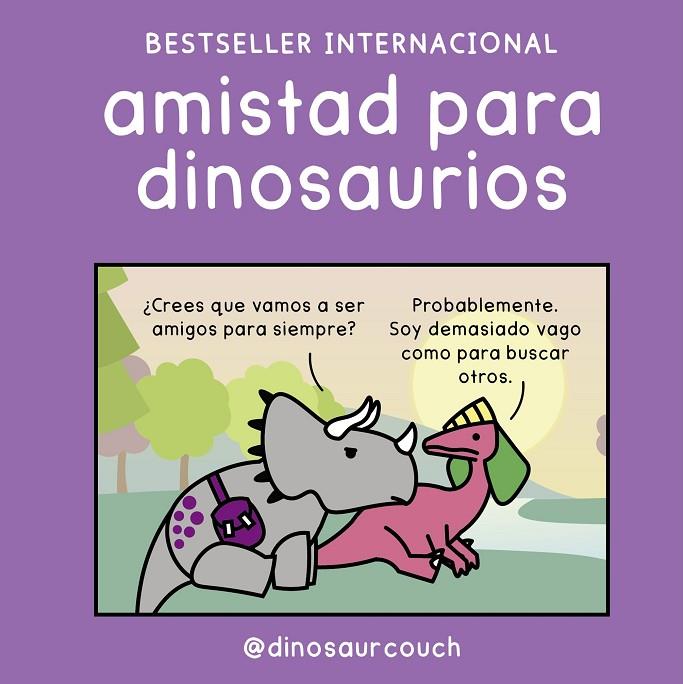 AMISTAD PARA DINOSAURIOS | 9791388220180 | @DINOSAURCOUCH | Llibreria Online de Tremp