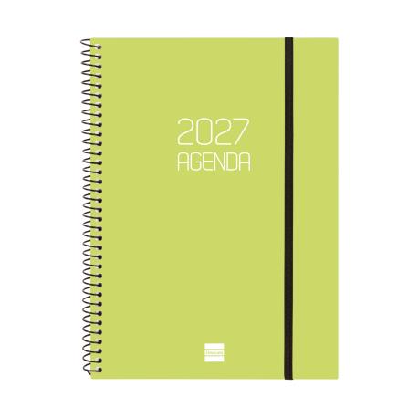 AGENDA ESPIRAL OPAQUE E10 2027 LIMA DIA VISTA | 8422952429210 | Llibreria Online de Tremp