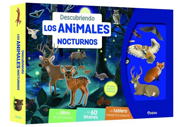 DESCUBRIENDO LOS ANIMALES NOCTURNOS. TABLERO MAGNÉTICO | 9791039558280 | POTARD, CELINE | Llibreria Online de Tremp