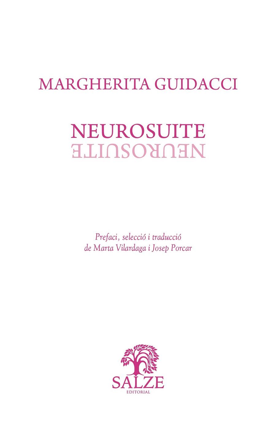 NEUROSUITE | 9788409814770 | GUIDACCI, MARGHERITA | Llibreria Online de Tremp