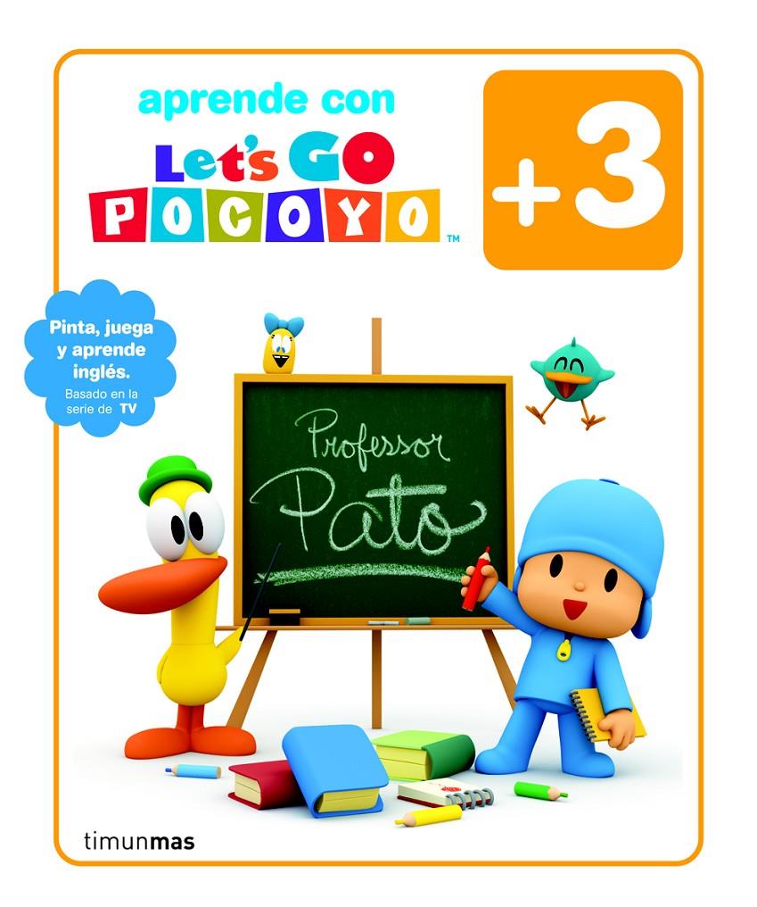 APRENDE CON POCOYO LET'S GO +3 | 9788408101888 | Llibreria Online de Tremp