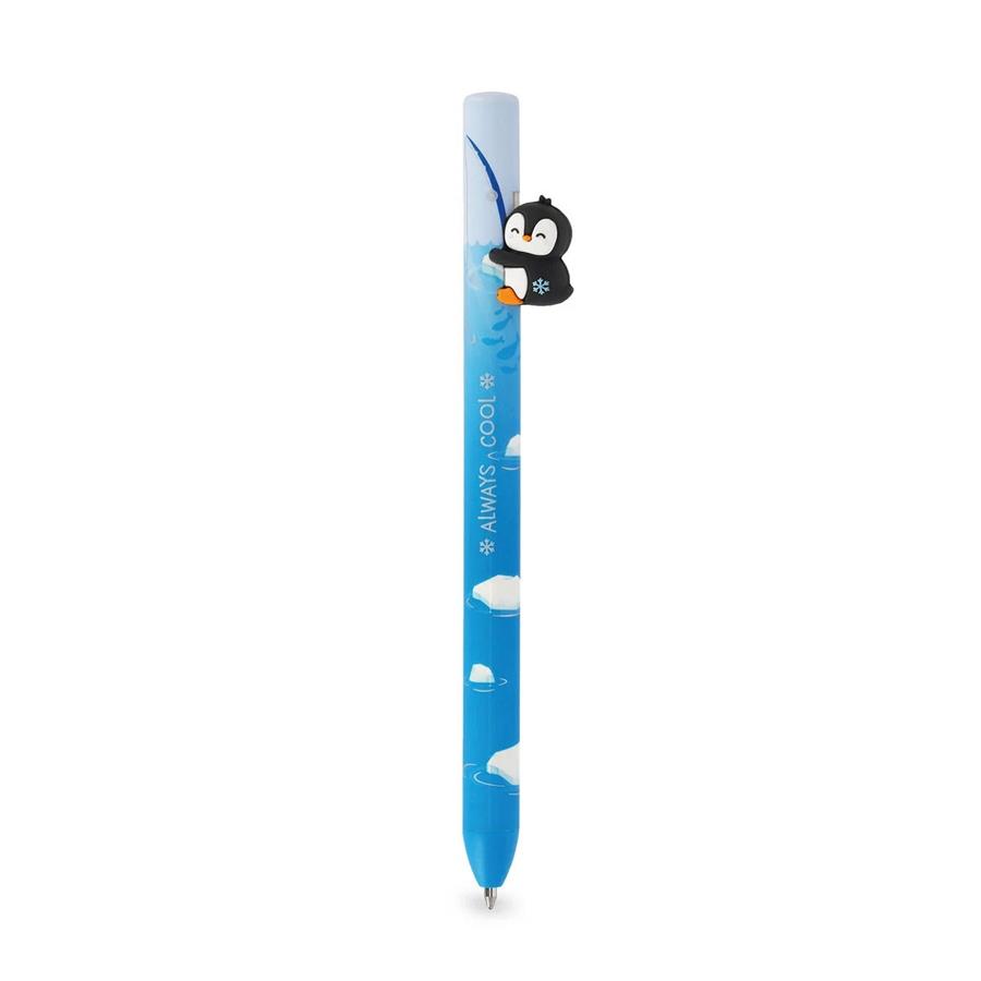 BOLÍGRAF A PRESSIÓ PINGÜÍ "ALWAYS COOL" - FREE HUGS | 8052694122034 | Llibreria Online de Tremp