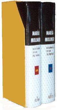 DICCIONARIO MOLINER DE USO DEL ESPAÑOL (CAJA 2 VOLS.) | 9788424926892 | MOLINER, MARIA