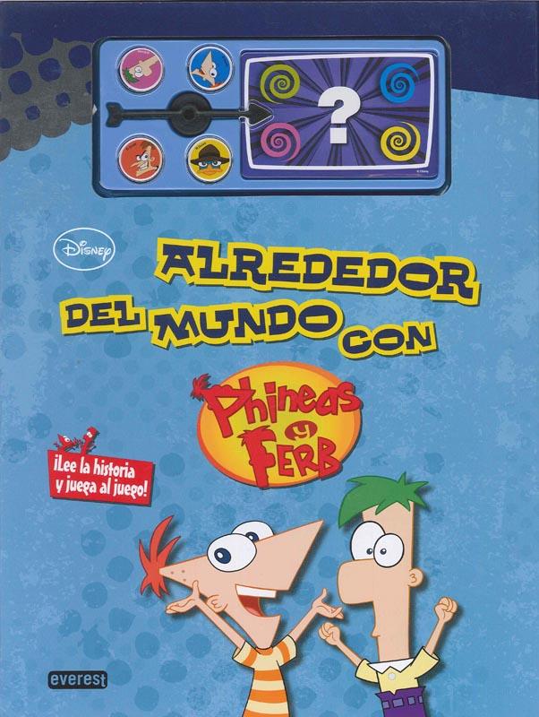 ALREDEDOR DEL MUNDO CON PHINEAS Y FERB. LEE Y JUEGA | 9788444169446 | WALT DISNEY COMPANY