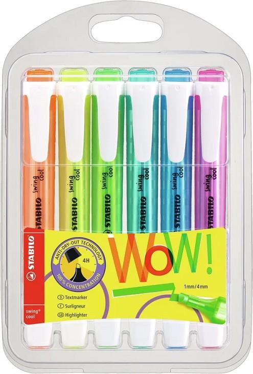 STABILO SWING COOL ESTOIG DE 6 COLORS | 4006381467285 | Llibreria Online de Tremp