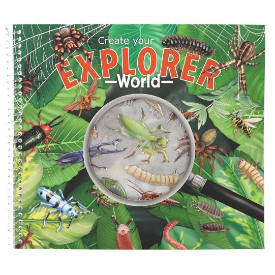 QUADERN D’ADHESIUS EN RELLEU EXPLORER STICKERWORLD | 4010070703110 | Llibreria Online de Tremp