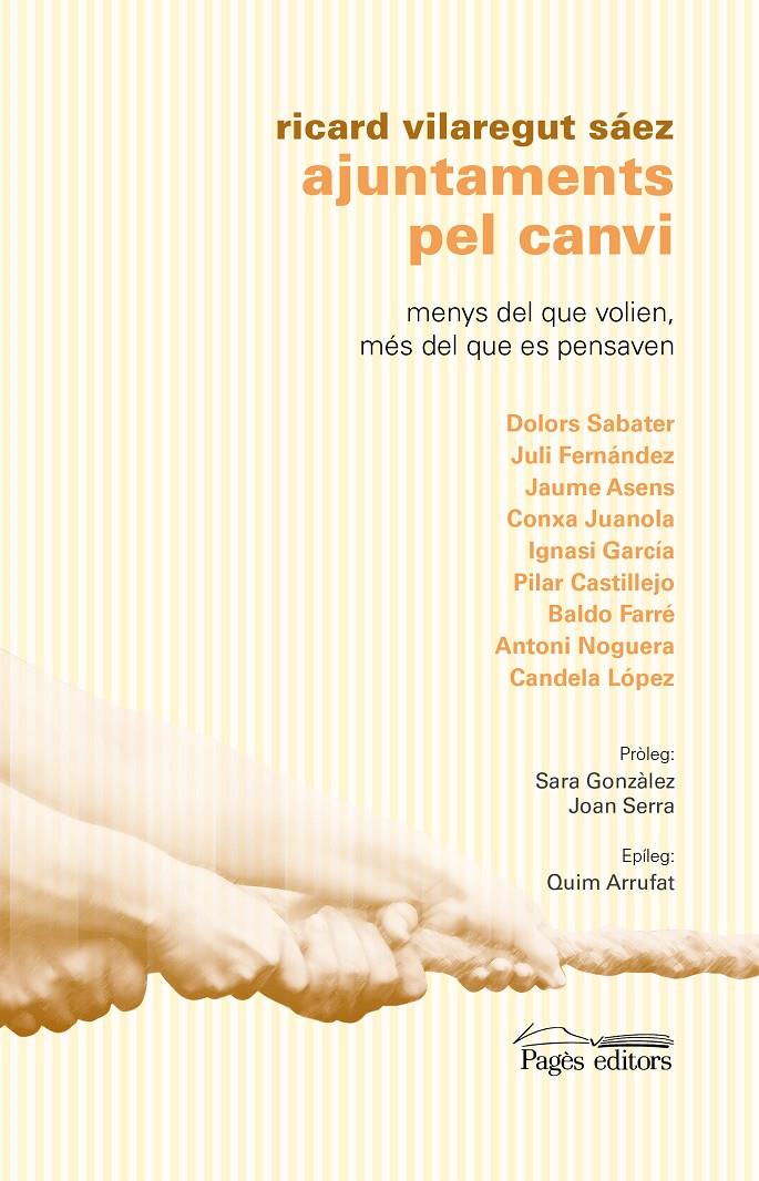 AJUNTAMENTS PEL CANVI | 9788413030739 | VILAREGUT SÁEZ, RICARD | Llibreria Online de Tremp
