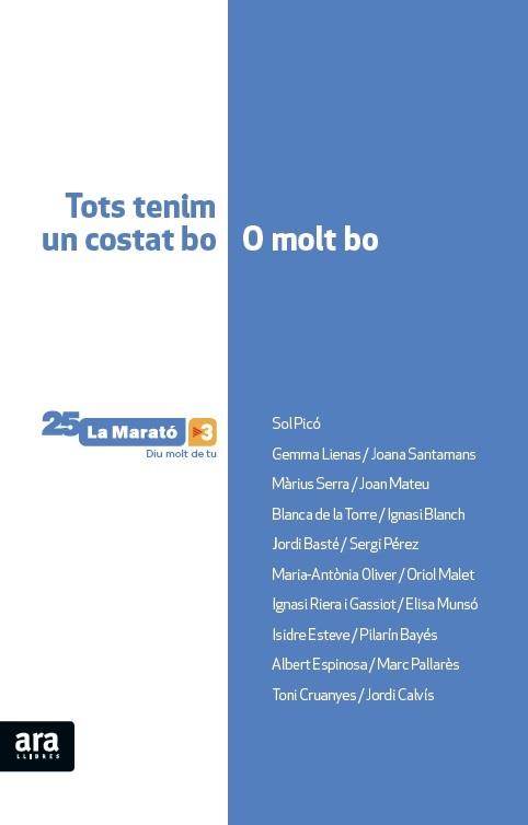 TOTS TENIM UN COSTAT BO O MOLT BO | 9788416154647 | OLIVER I CABRER, MARIA-ANTÒNIA | Llibreria Online de Tremp