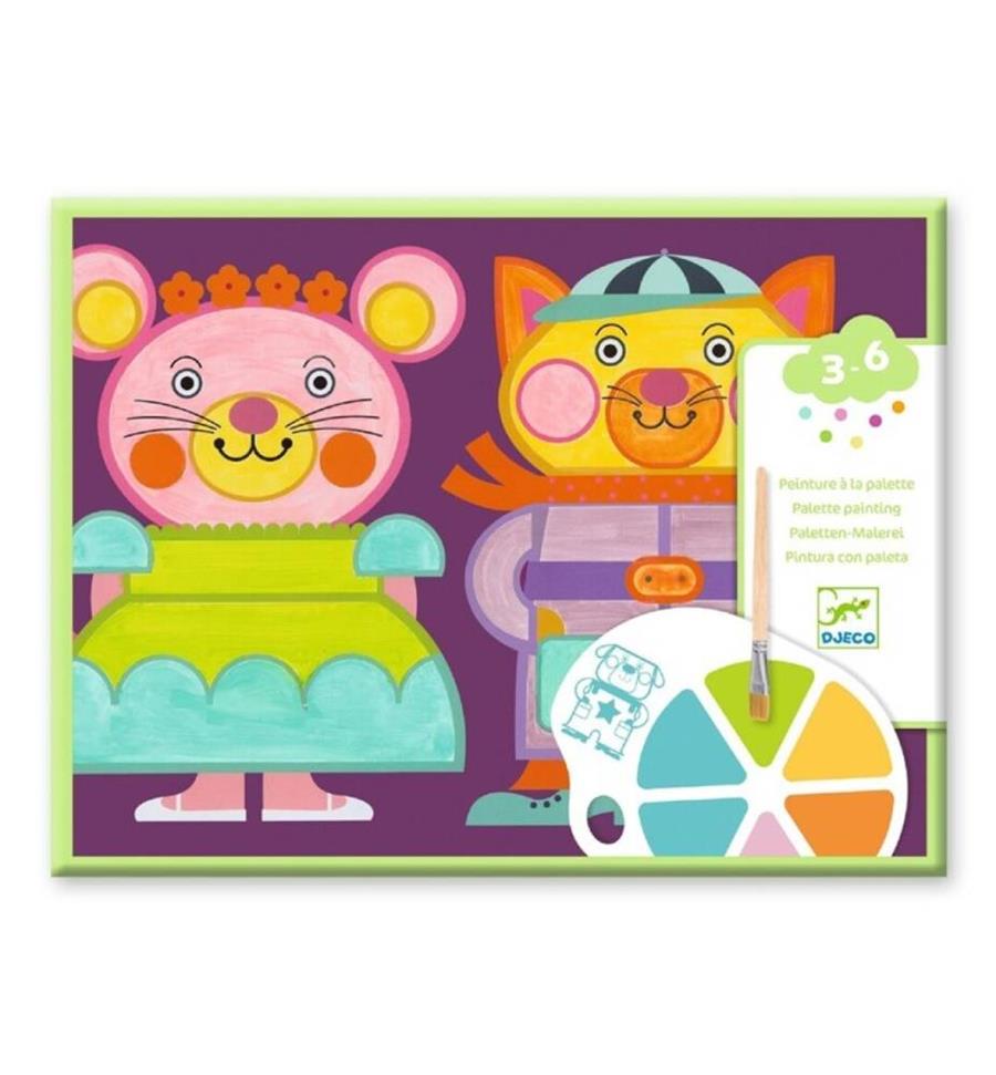 PINTURA AMB PALETA ELS GALTONETS | 3070900091337 | Llibreria Online de Tremp