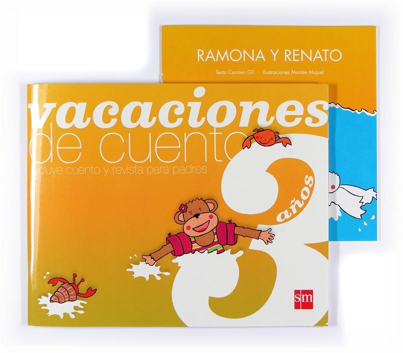 VACACIONES DE CUENTO, 3 AÑOS | 9788467522976