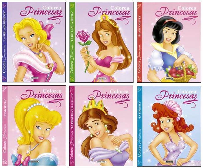 COLOREA PRINCESAS | 9788430555246 | SUSAETA, EQUIPO | Llibreria Online de Tremp