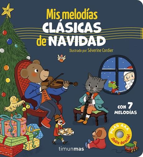 MIS MELODÍAS CLÁSICAS DE NAVIDAD. CON 7 MELODÍAS | 9788408320517 | CORDIER, SÉVERINE