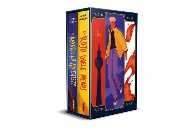 ESTUCHE BILOGÍA GEMA VADILLO: EL AMARILLO NO EXISTE | EL ROJO DUELE MENOS | 9788419441768 | VADILLO, GEMA | Llibreria Online de Tremp