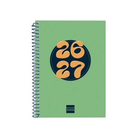 AGENDA ESCOLAR 2026-2027 COOL FINOCAM VERDA PETITA SETMANA VISTA | 8422952416104 | Llibreria Online de Tremp