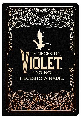 DIARIO OFICIAL DE ALAS DE SANGRE - TE NECESITO, VIOLET | 8432715178491