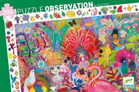 PUZZLE OBSERVACIÓN CARNAVAL DE RIO | 3070900074521 | Llibreria Online de Tremp