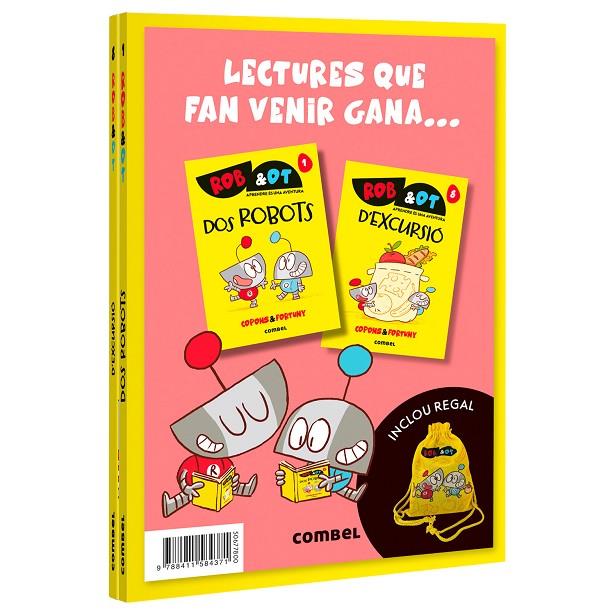 PACK ROB&OT (1 I 8). TORNADA A L'ESCOLA | 9788411584371 | COPONS RAMON, JAUME/COPONS RAMON, JAUME | Llibreria Online de Tremp