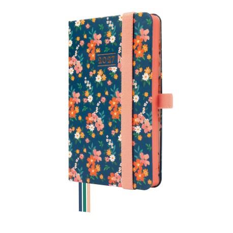 AGENDA MÍNIMAL DESIGN M4 2027 FLORA SETMANA VISTA HORITZONTAL_CAST | 8422952422860 | Llibreria Online de Tremp