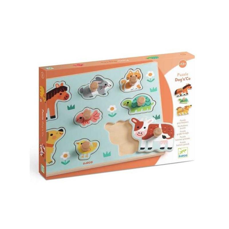 PUZZLE ENCAIXABLE DOG'N'CO | 3070900011229 | Llibreria Online de Tremp