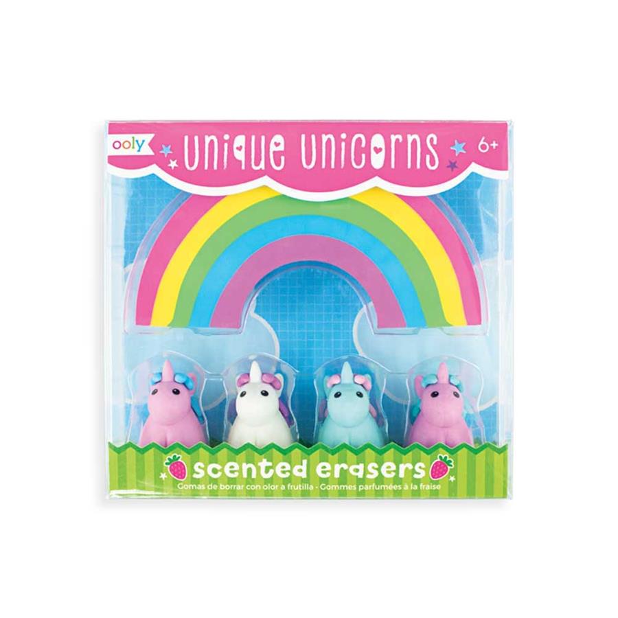 GOMES ESBORRAR AROMES UNICORNS (4 UNITATS) | 810078030461 | Llibreria Online de Tremp