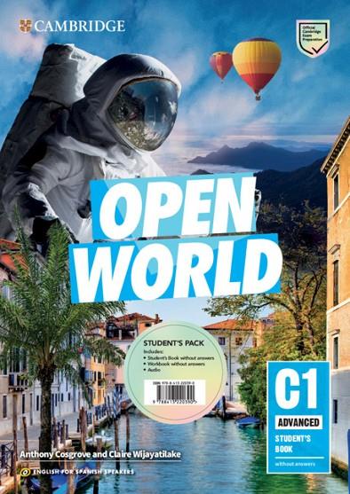 OPEN WORLD ADVANCED STUDENT'S PACK (STUDENT'S BOOK WITHOUT ANSWERS AND WORKBOOK | 9788413220437 | COSGROVE, ANTHONY/WIJAYATILAKE, CLAIRE/ARCHER, GREG | Llibreria Online de Tremp