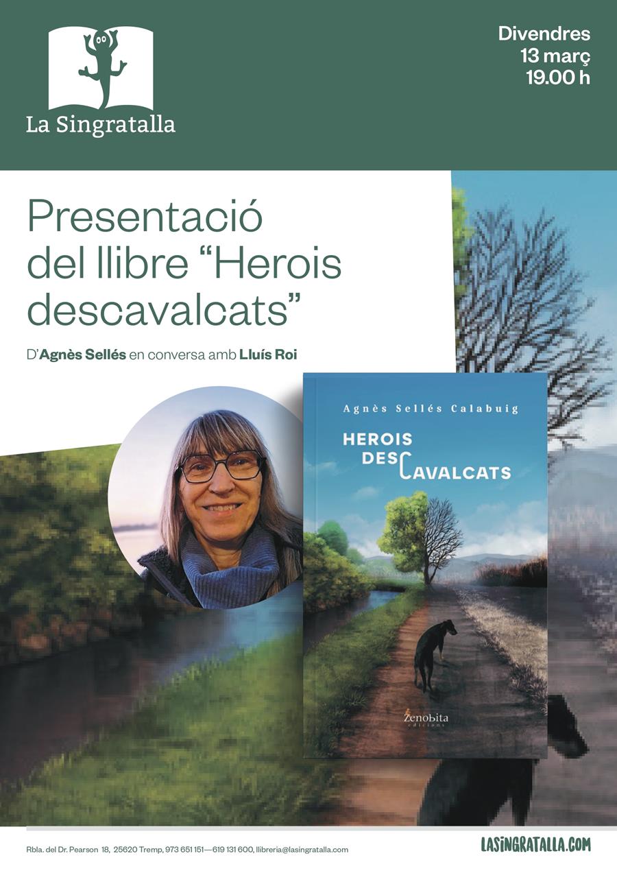 Presentació del llibre "Herois descavalcats" d'Agnès Sellés  - Llibreria Online de Tremp