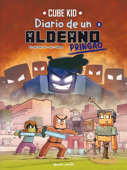 MINECRAFT. DIARIO DE UN ALDEANO PRINGAO. CÓMIC 8 | 9788408290056 | CUBE KID | Llibreria Online de Tremp