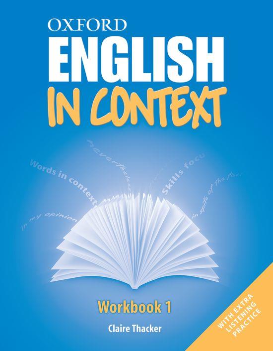 ENGLISH IN CONTEXT 1 BATXILLERAT WORKBOOK | 9780194640060 | THACKER, CLAIRE | Llibreria Online de Tremp