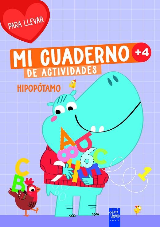 MI CUADERNO DE ACTIVIDADES PARA LLEVAR. HIPOPÓTAMO | 9788408311935 | YOYO | Llibreria Online de Tremp