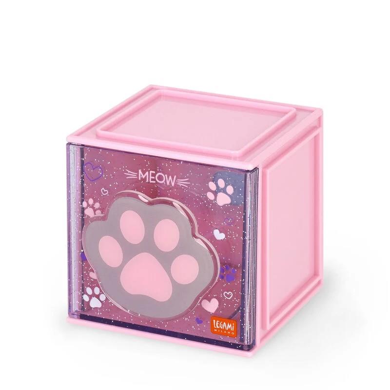 CAIXA D’EMMAGATZEMATGE APILABLE PER A ESCRIPTORI  KITTY | 8052694030315