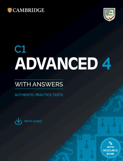 C1 ADVANCED 4 PRACTICE TESTS WITH ANSWERS | 9781108784993 | ANÓNIMO