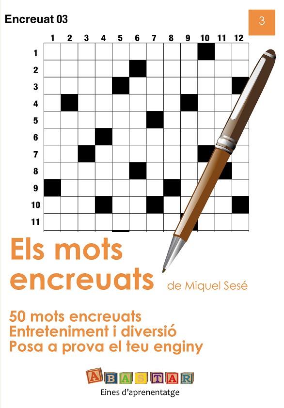ELS MOTS ENCREUATS DE MIQUEL SESÉ, 3 | 9791399250633 | SESÉ, MIQUEL | Llibreria Online de Tremp