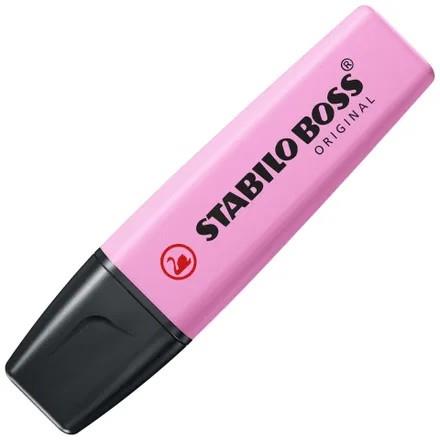 RETOLADOR FLUORESCENT STABILO BOSS ORIGINAL PASTEL FUCSIA GELAT | 4006381566032 | Llibreria Online de Tremp