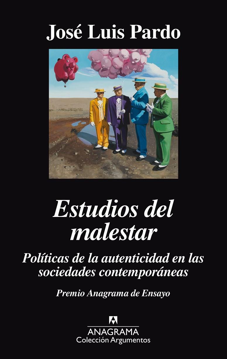 ESTUDIOS DEL MALESTAR. POLITICAS DE LA AUTENTICIDAD EN LAS SOCIEDADES CONTEMPORÁ | 9788433964083 | PARDO, JOSÉ LUIS