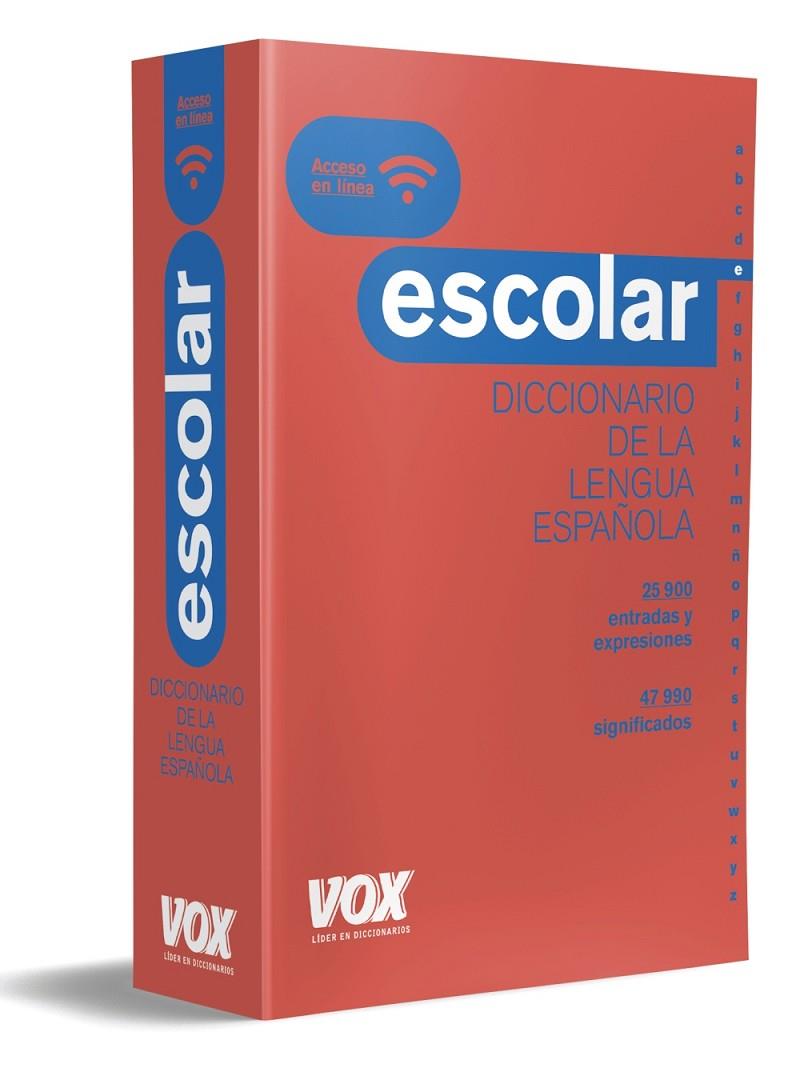 DICCIONARIO ESCOLAR DE LA LENGUA ESPAÑOLA | 9788499742823 | VOX EDITORIAL | Llibreria Online de Tremp