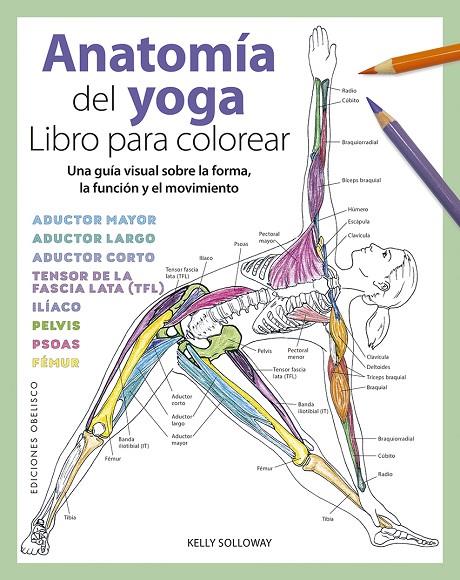 ANATOMÍA DEL YOGA. LIBRO PARA COLOREAR | 9788491117247 | SOLLOWAY, KELLY | Llibreria Online de Tremp