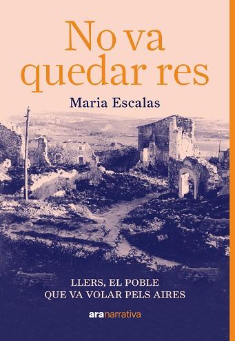 NO VA QUEDAR RES | 9788411731126 | ESCALAS BERNAT, MARIA | Llibreria Online de Tremp
