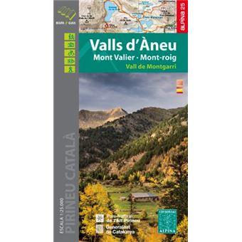 VALLS D'ANEU 1:25000 | 9788480907743