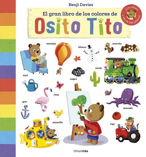 EL GRAN LIBRO DE LOS COLORES DE OSITO TITO | 9788408318163 | DAVIES, BENJI | Llibreria Online de Tremp