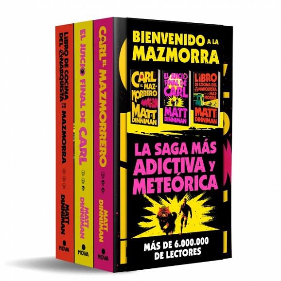 PACK BIENVENIDO A LA MAZMORRA (CARL EL MAZMORRERO | EL JUICIO FINAL DE CARL | EL | 9788410466524 | DINNIMAN, MATT | Llibreria Online de Tremp