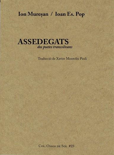 ASSEDEGATS | 9788494579202 | MURE537;AN, ION/ES. POP, IOAN | Llibreria Online de Tremp
